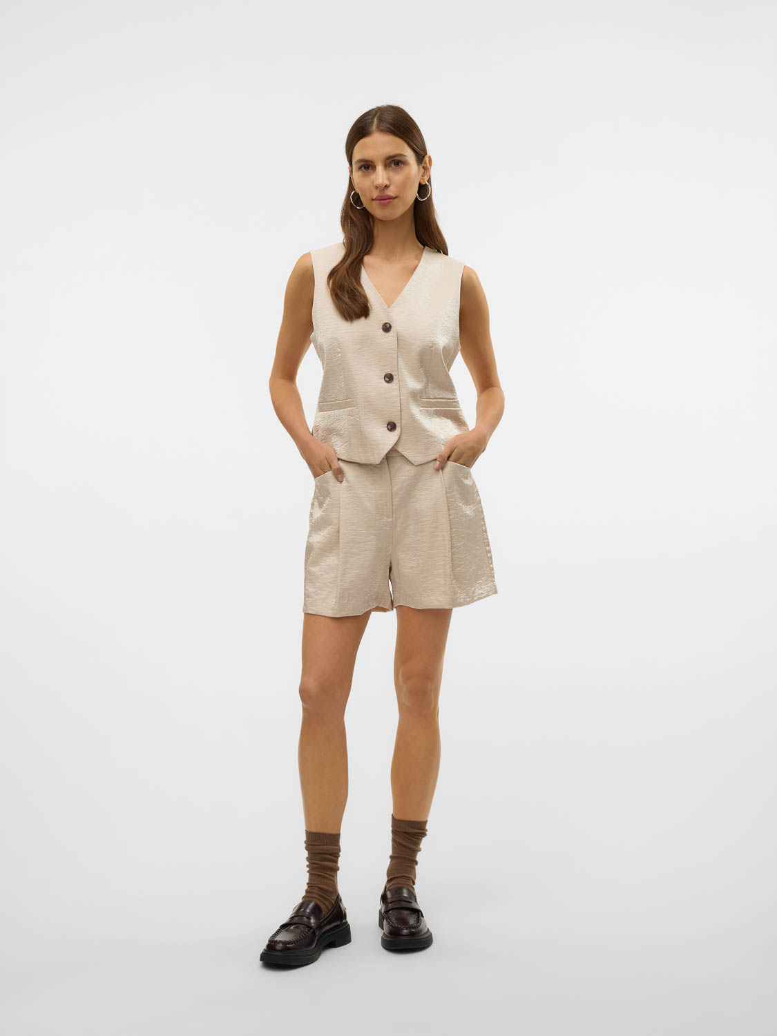 Vero moda Vmliana Mw Shiny Shorts
