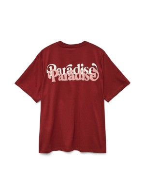 Vero Moda VMDORIS CATY SS TOP BOX JRS GA Syrah/PARADISE | Freewear VMDORIS CATY SS TOP BOX JRS GA - www.freewear.nl - Freewear