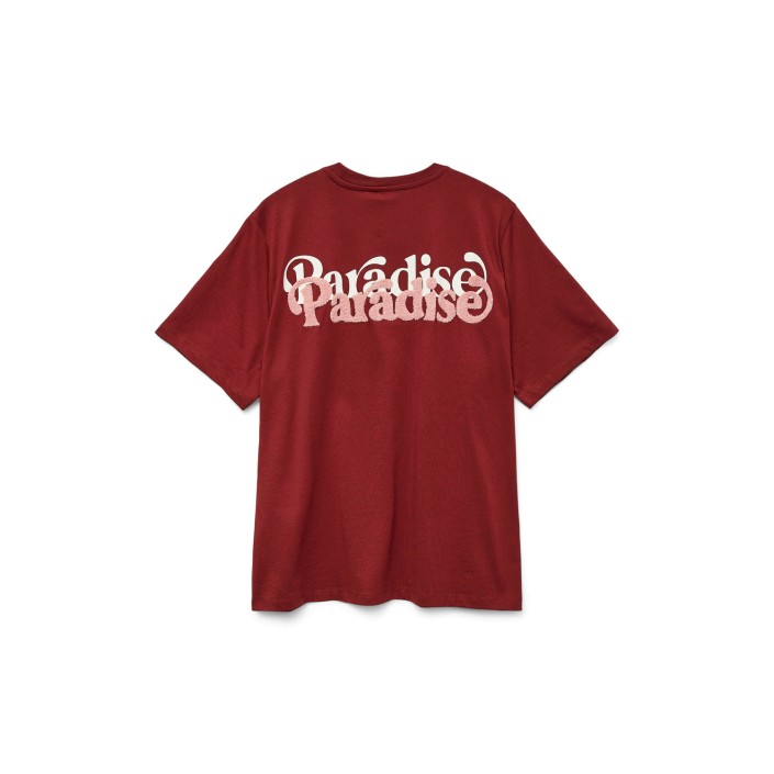 Vero Moda VMDORIS CATY SS TOP BOX JRS GA Syrah/PARADISE | Freewear VMDORIS CATY SS TOP BOX JRS GA - www.freewear.nl - Freewear