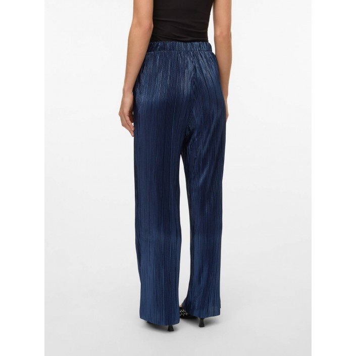 Vero Moda VMDUVI HW WIDE PANT JRS BTQ GA Navy Blazer | Freewear VMDUVI HW WIDE PANT JRS BTQ GA - www.freewear.nl - Freewear