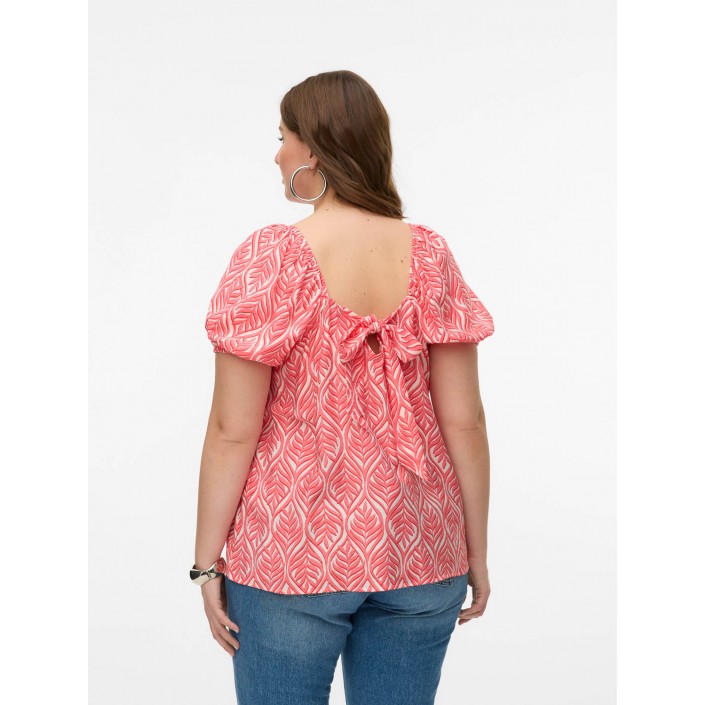 Vero Moda VMCDANA S/S TOP WVN BTQ CUR GA Dubarry/DANA | Freewear VMCDANA S/S TOP WVN BTQ CUR GA - www.freewear.nl - Freewear