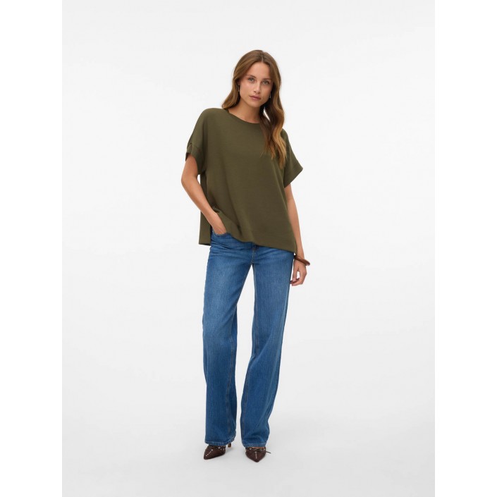 Vero Moda VMHALI SS TOP JRS Grape Leaf | Freewear VMHALI SS TOP JRS - www.freewear.nl - Freewear