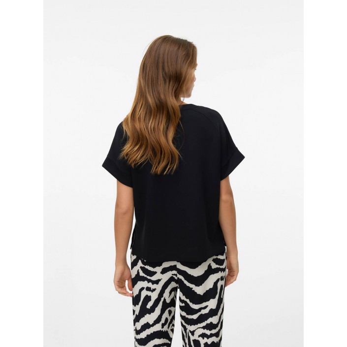 Vero Moda VMHALI SS TOP JRS Black | Freewear VMHALI SS TOP JRS - www.freewear.nl - Freewear
