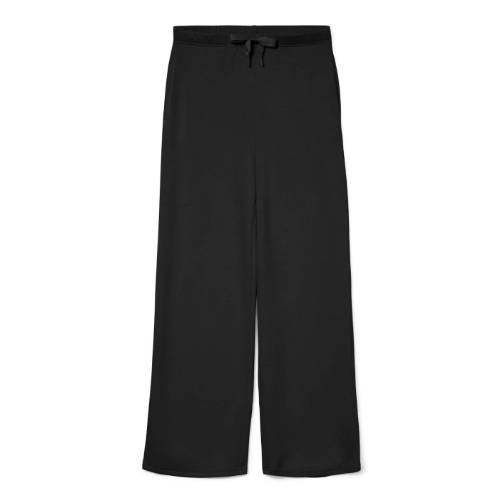 Vero Moda VMHALI HW WIDE PANT JRS GA BOO Black | Freewear VMHALI HW WIDE PANT JRS GA BOO - www.freewear.nl - Freewear