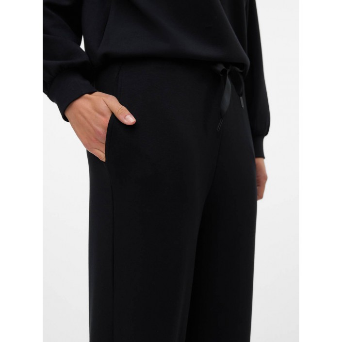 Vero Moda VMHALI HW WIDE PANT JRS GA BOO Black | Freewear VMHALI HW WIDE PANT JRS GA BOO - www.freewear.nl - Freewear