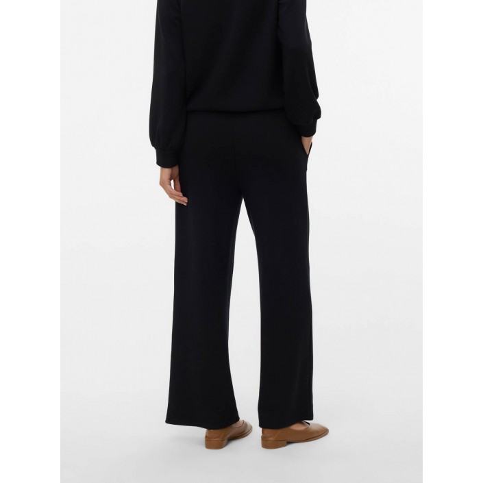 Vero Moda VMHALI HW WIDE PANT JRS GA BOO Black | Freewear VMHALI HW WIDE PANT JRS GA BOO - www.freewear.nl - Freewear