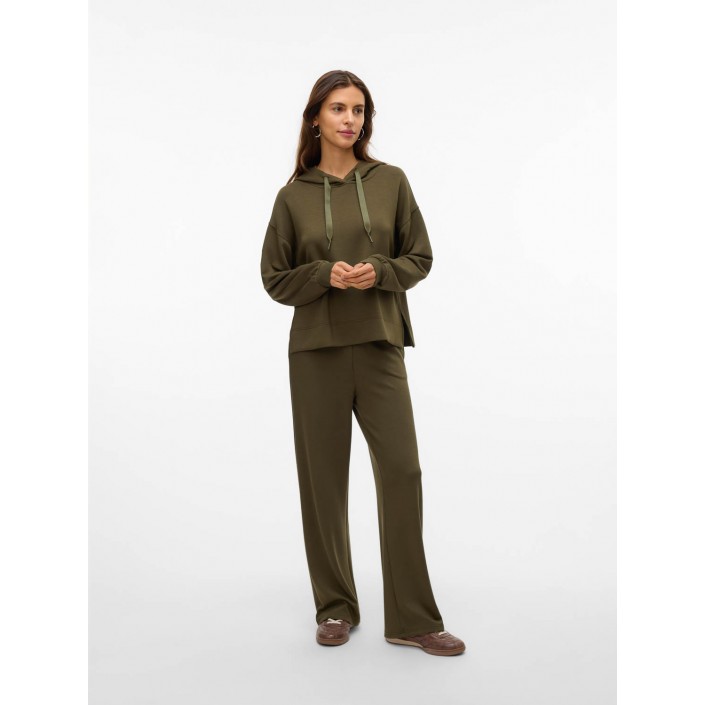 Vero Moda VMHALI HW WIDE PANT JRS GA BOO Grape Leaf | Freewear VMHALI HW WIDE PANT JRS GA BOO - www.freewear.nl - Freewear