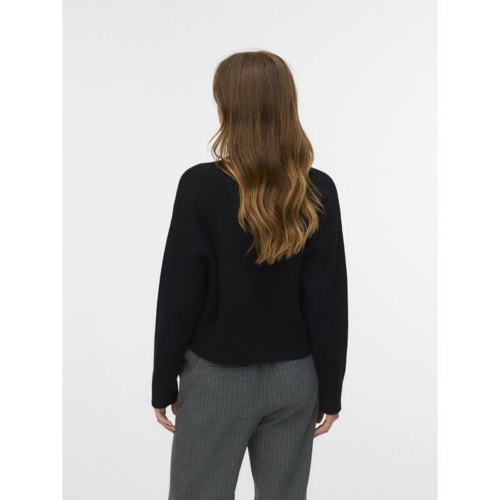 Vero Moda VMGOLD ART LS O-NECK PULLOVER Black | Freewear VMGOLD ART LS O-NECK PULLOVER - www.freewear.nl - Freewear