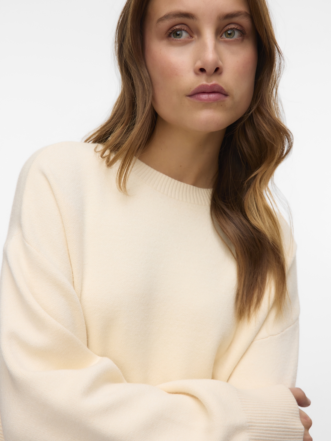 Vero moda Vmgold Art Ls O-neck Pullover