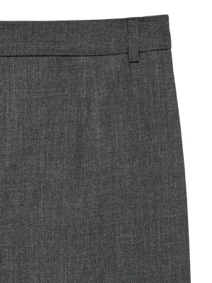 Vero Moda VMTEXAS MW STRAIGHT PANT NOOS Dark Grey Melange | Freewear VMTEXAS MW STRAIGHT PANT NOOS - www.freewear.nl - Freewear