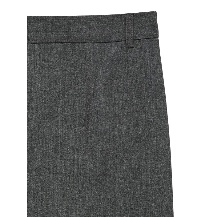 Vero Moda VMTEXAS MW STRAIGHT PANT NOOS Dark Grey Melange | Freewear VMTEXAS MW STRAIGHT PANT NOOS - www.freewear.nl - Freewear