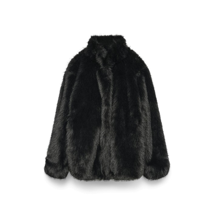 Vero Moda VMCMONROE SHORT JACKET CUR Black | Freewear VMCMONROE SHORT JACKET CUR - www.freewear.nl - Freewear