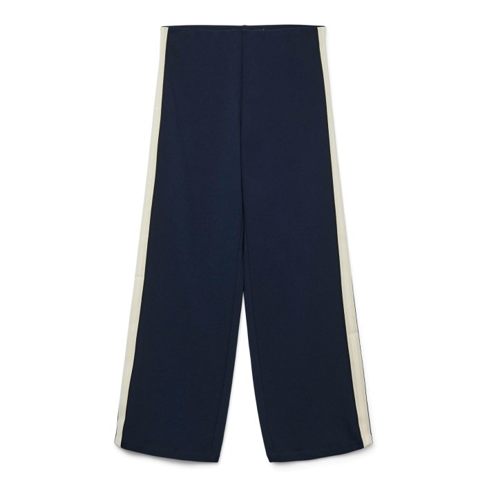 Vero Moda VMBERLIN MW WIDE PANEL PANT NOOS Navy Blazer/PANEL A1 | Freewear VMBERLIN MW WIDE PANEL PANT NOOS - www.freewear.nl - Freewear