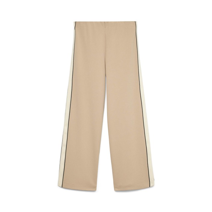 Vero Moda VMBERLIN MW WIDE PANEL PANT NOOS Silver Mink/PANEL A1 | Freewear VMBERLIN MW WIDE PANEL PANT NOOS - www.freewear.nl - Freewear