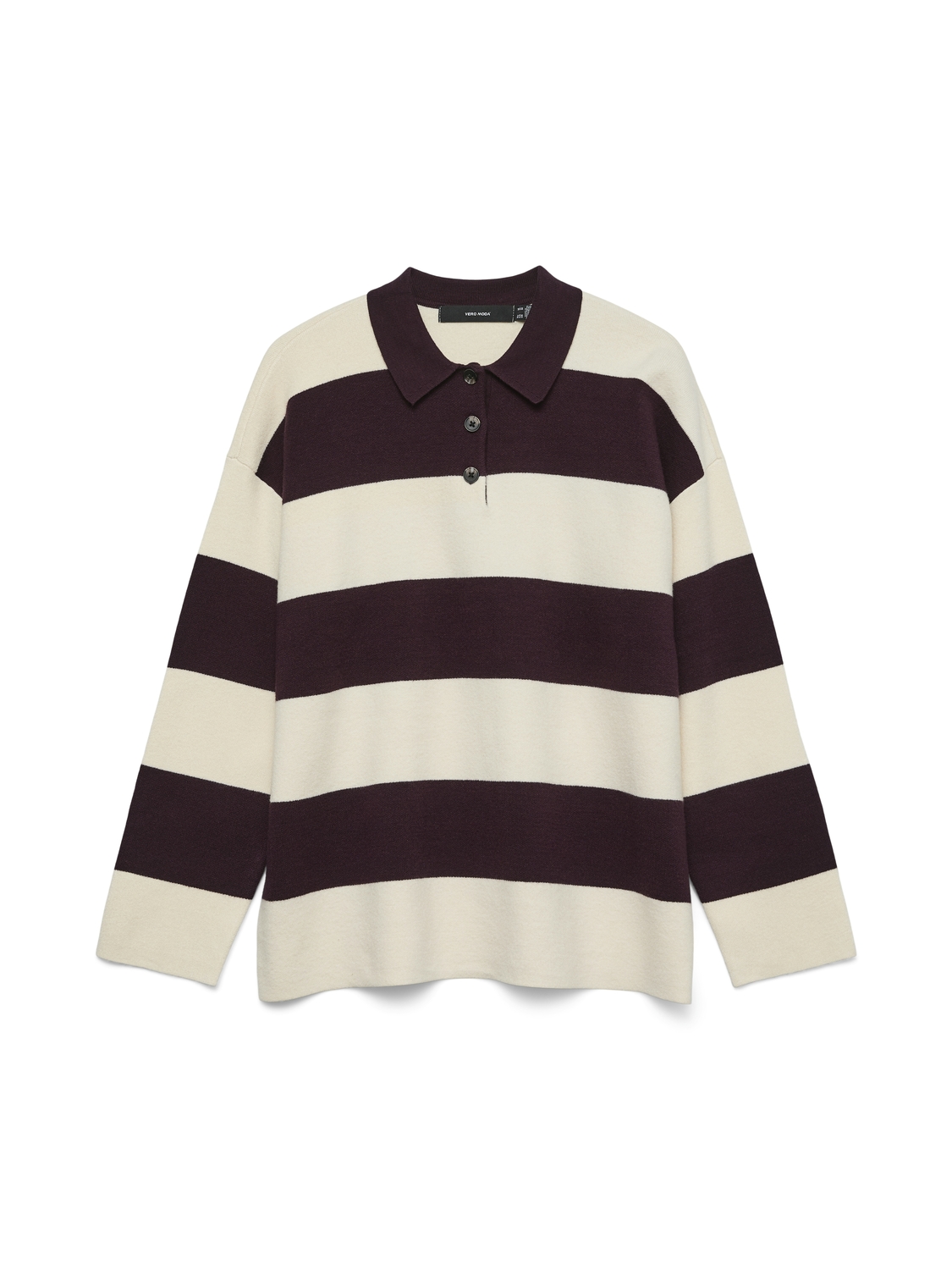 Vero moda Vmsaba Poloneck Ls Pullover