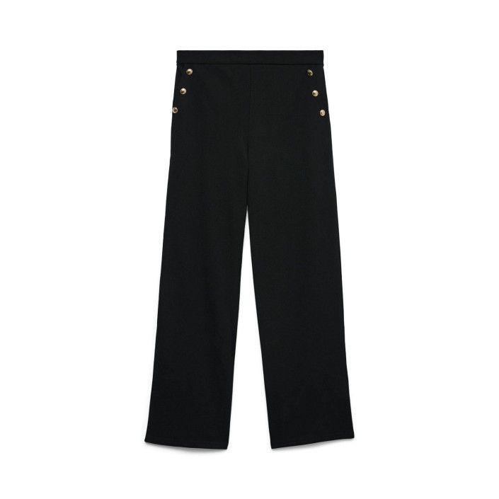 Vero Moda VMHEATHER MW PANT WVN BTQ GA Black | Freewear VMHEATHER MW PANT WVN BTQ GA - www.freewear.nl - Freewear