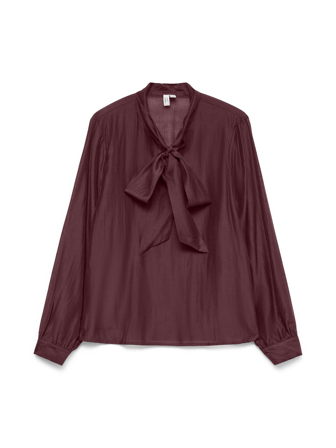 Vero moda Vmhalston L/s Bow Top Wvn Btq