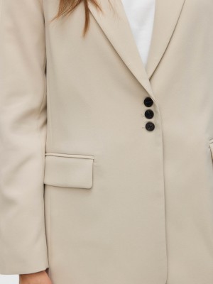 Vero Moda VMPHILINE LS REGULAR BLAZER Pumice Stone/AS OFFER SAMPLE | Freewear VMPHILINE LS REGULAR BLAZER - www.freewear.nl - Freewear