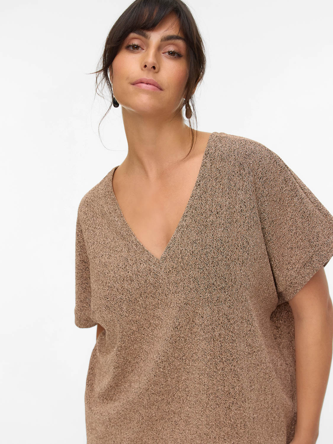 Vero moda Vmchoxanne S/s V-neck Top Jrs Btq C: