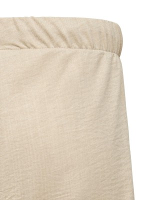 Vero Moda VMCMELANEY HW LOOSE PANT WVN CUR Overcast/Melange | Freewear VMCMELANEY HW LOOSE PANT WVN CUR - www.freewear.nl - Freewear