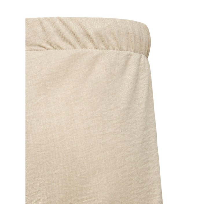 Vero Moda VMCMELANEY HW LOOSE PANT WVN CUR Overcast/Melange | Freewear VMCMELANEY HW LOOSE PANT WVN CUR - www.freewear.nl - Freewear