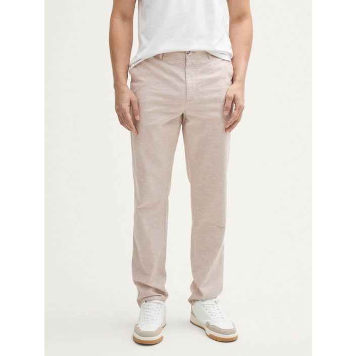 Tom Tailor regular linen chino pant 34616 | Freewear regular linen chino pant - www.freewear.nl - Freewear