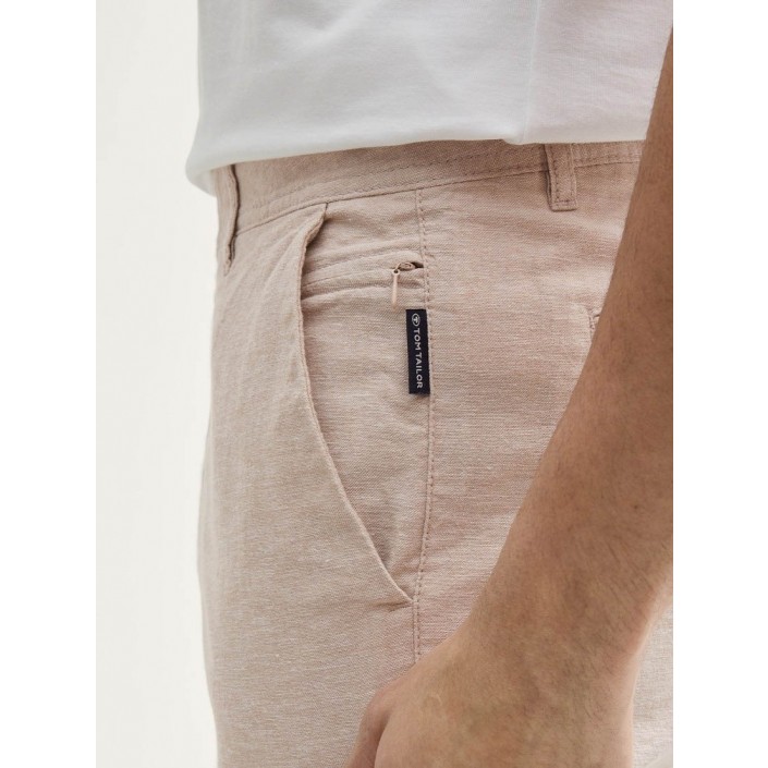 Tom Tailor regular linen chino pant 34616 | Freewear regular linen chino pant - www.freewear.nl - Freewear