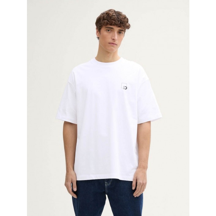 Tom Tailor oversized printed t-shirt 20000 | Freewear oversized printed t-shirt - www.freewear.nl - Freewear