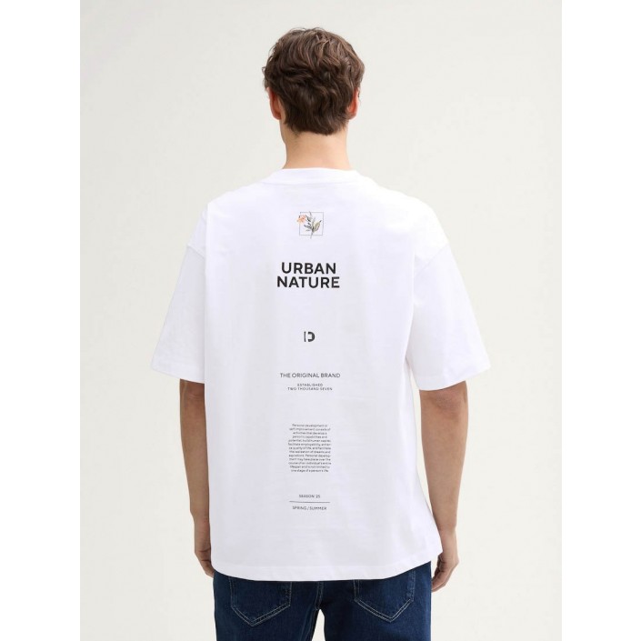 Tom Tailor oversized printed t-shirt 20000 | Freewear oversized printed t-shirt - www.freewear.nl - Freewear