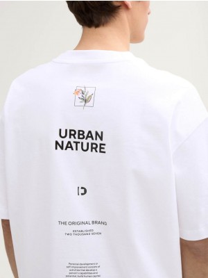 Tom Tailor oversized printed t-shirt 20000 | Freewear oversized printed t-shirt - www.freewear.nl - Freewear