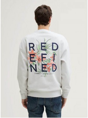 Tom Tailor relaxed crewneck shirt 15277 | Freewear relaxed crewneck shirt - www.freewear.nl - Freewear