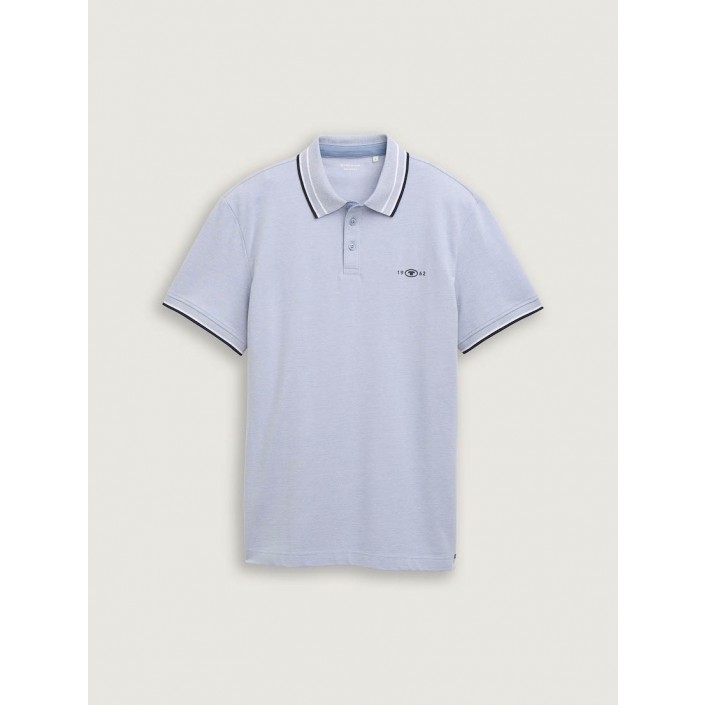 Tom Tailor Polo with print 37680 | Freewear Polo with print - www.freewear.nl - Freewear