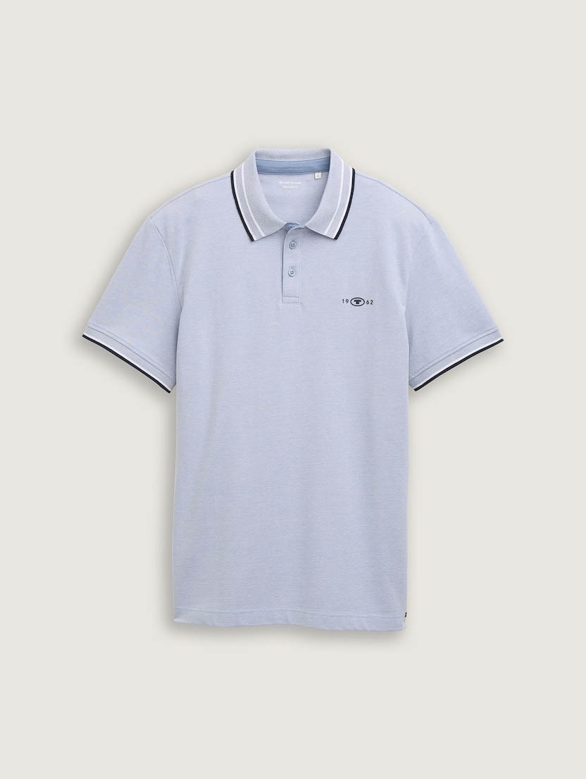 Tom Tailor Poloshirt Pique Polo Met Stretch 1045629xx10 37680 Mannen Maat - L