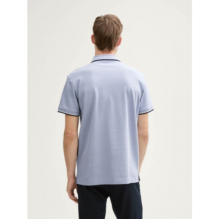 Tom Tailor Polo with print 37680 | Freewear Polo with print - www.freewear.nl - Freewear