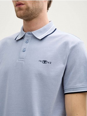 Tom Tailor Polo with print 37680 | Freewear Polo with print - www.freewear.nl - Freewear