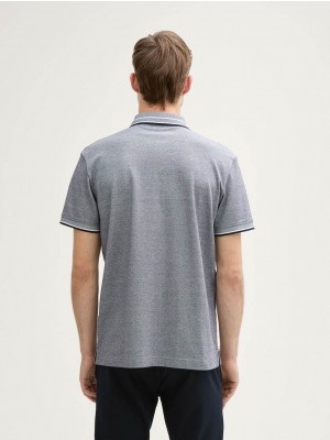 Tom Tailor Polo with print 24571 | Freewear Polo with print - www.freewear.nl - Freewear