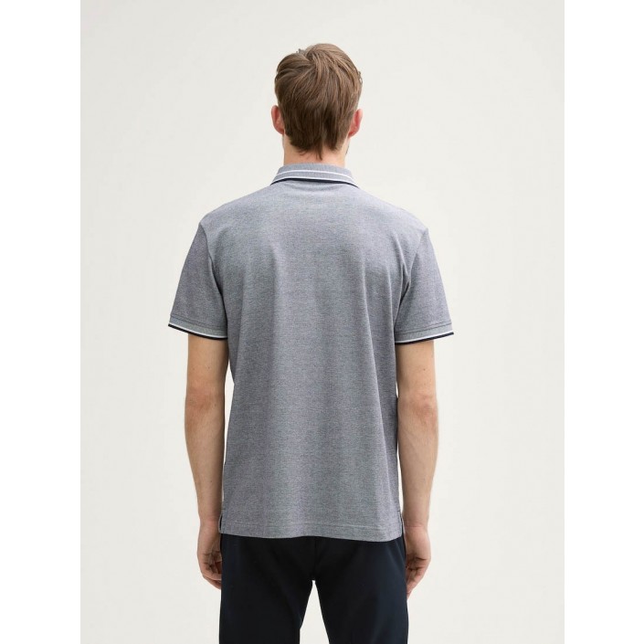 Tom Tailor Polo with print 24571 | Freewear Polo with print - www.freewear.nl - Freewear