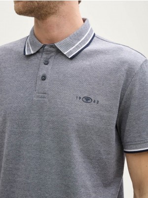 Tom Tailor Polo with print 24571 | Freewear Polo with print - www.freewear.nl - Freewear