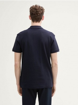 Tom Tailor structured polo 10668 | Freewear structured polo - www.freewear.nl - Freewear