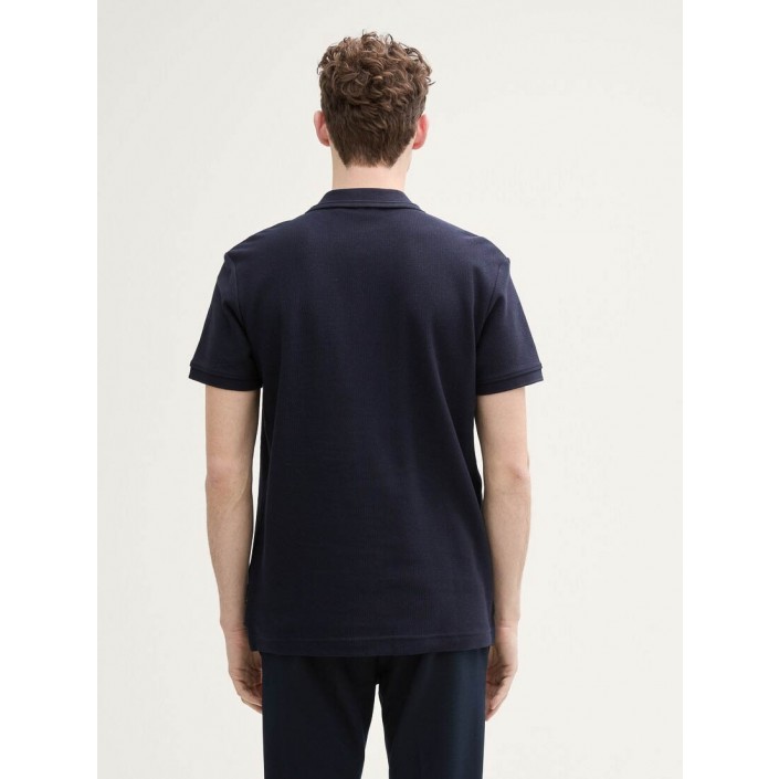 Tom Tailor structured polo 10668 | Freewear structured polo - www.freewear.nl - Freewear