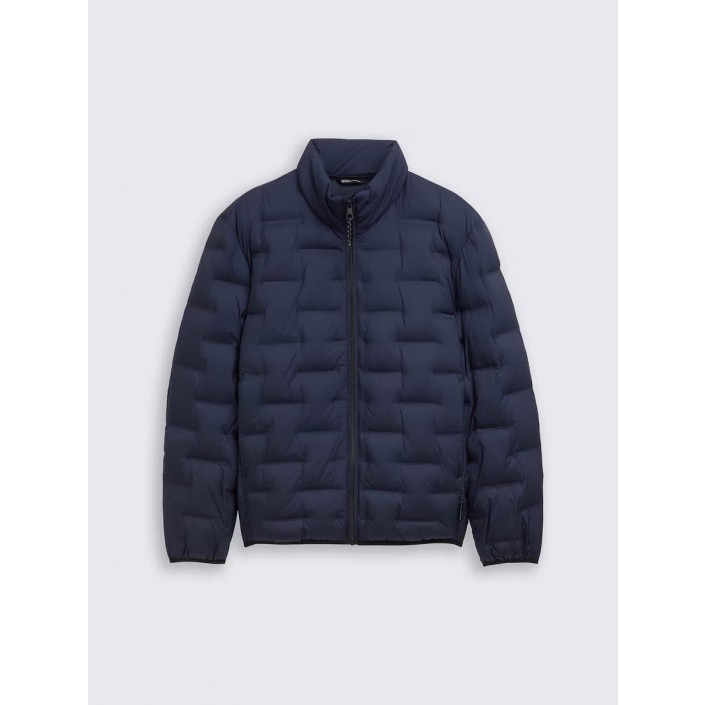 Tom Tailor Light Puffer Jacket donker blauw | Freewear Light Puffer Jacket - www.freewear.nl - Freewear