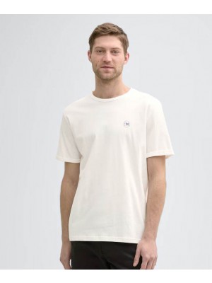 Tom Tailor Printed T-shirt Ecru | Freewear Printed T-shirt - www.freewear.nl - Freewear
