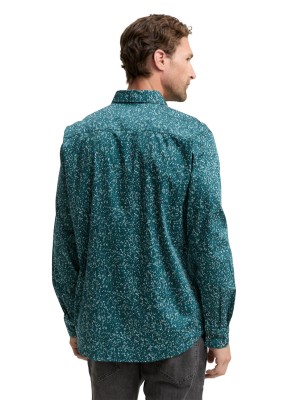 Tom Tailor Colorful printed shirt green design | Freewear Colorful printed shirt - www.freewear.nl - Freewear