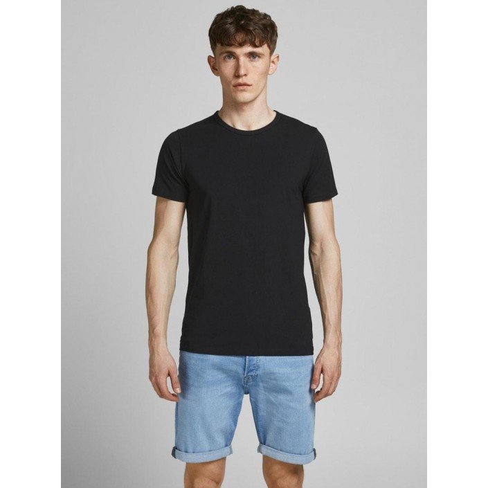 Jack & Jones:JACK&JONES ESSENTIALS JJEBASIC O-NECK TEE S/S NOOS BLACK | Freewear JJEBASIC O-NECK TEE S/S NOOS - www.freewear.nl - Freewear