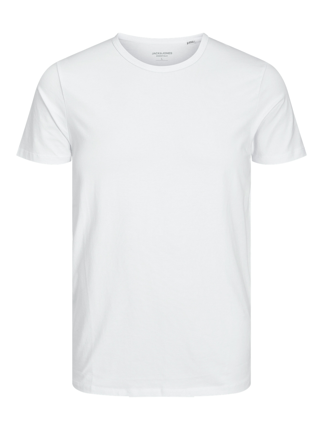 Jack & Jones / t-shirt Basic O-Neck in wit