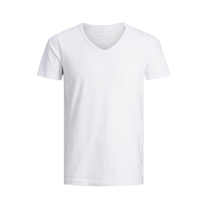 Jack & Jones:JACK&JONES ESSENTIALS JJEBASIC V-NECK TEE S/S NOOS OPT WHITE | Freewear JJEBASIC V-NECK TEE S/S NOOS - www.freewear.nl - Freewear