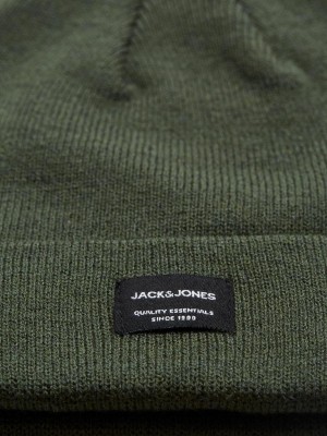 JACK&JONES ORIGINALS JACDNA BEANIE NOOS Forest Night | Freewear JACDNA BEANIE NOOS - www.freewear.nl - Freewear