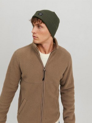 JACK&JONES ORIGINALS JACDNA BEANIE NOOS Forest Night | Freewear JACDNA BEANIE NOOS - www.freewear.nl - Freewear