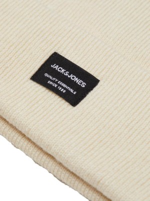 JACK&JONES ORIGINALS JACDNA BEANIE NOOS Turtledove | Freewear JACDNA BEANIE NOOS - www.freewear.nl - Freewear