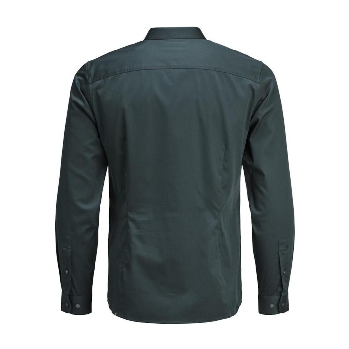JACK%JONES PREMIUM JJPRPARMA SHIRT L/S NOOS Darkest Spruce/SUPER SLIM | Freewear JJPRPARMA SHIRT L/S NOOS - www.freewear.nl - Freewear